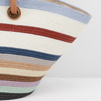 Sac fourre-tout de loisirs pour femme, sac de plage avec fermeture magnétique à bouton-pression, double poignée, logo