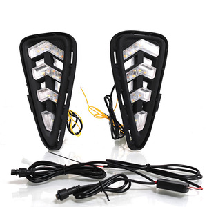Luz de circulación diurna LED con forma de flecha, tricolor, fluida, para Toyota Camry 2015 2016 - Product Image 2