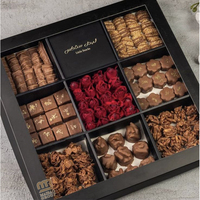 Boîte de présentation en carton kraft pour plats à emporter, brunch, petit-déjeuner, emballage alimentaire, boîtes à lunch avec couvercle
