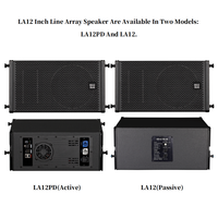 Line Array 12 pouces Haut-parleur extérieur bidirectionnel étanche Line Array Armoire de haut-parleurs actifs Line Array Haut-parleurs professionnels