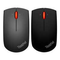 Souris sans fil Lenovo ThinkPad pour mode double, mini, classique, noire, bureau, maison, en stock, MOBTM90