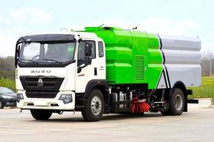 รถทำความสะอาดถนนแบบกำหนดเอง Clw Howo 4x2 รถทำความสะอาดแรงดันสูงสำหรับทำความสะอาดถนน - Product Image 6