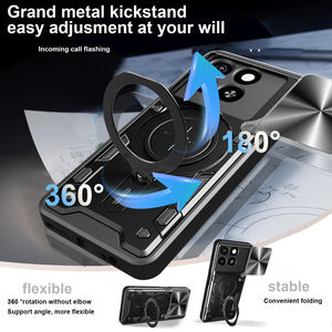 Funda de teléfono con armadura para soporte de anillo de protección de cámara para <span class=keywords><strong>ZTE</strong></span> <span class=keywords><strong>Blade</strong></span> V70 Max 4G RedMagic 10 Pro <span class=keywords><strong>Blade</strong></span> A31 Plus A54 A51 V41 Axon 40 Lite - Product Image 6
