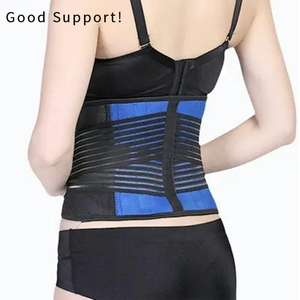 6 XL Chất lượng cao đàn hồi bảo vệ cột sống văn phòng làm việc eo hỗ trợ vành đai trở lại Brace thắt lưng hỗ trợ - Product Image 6