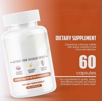 Capsules de complexe B méthylé OEM avec L-méthylfolate et méthylcobalamine pour l'énergie cellulaire, le soutien cognitif et le bien-être