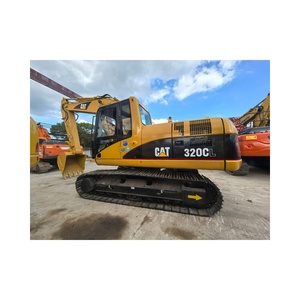 รถขุดไฮดรอลิกตีนตะขาบ Caterpillar CAT320CL มือสอง ขนาด 20 ตัน เครื่องจักรก่อสร้าง มีสินค้าในสต็อก - Product Image 1
