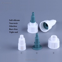 Flacon compte-gouttes en plastique souple Ecannal 30ml 60ml 80ml 100ml 120ml 150ml avec embout applicateur pour le nettoyage des oreilles des chats et des chiens