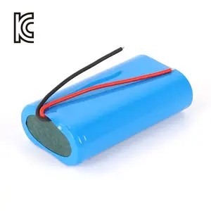 Tùy chỉnh 1s2p 2s2p 3s1p 3s2p 3s3p 18650 pin 3.7V 7.4V 11.1V li-ion 18650 lithium có thể sạc lại Ion pin tế bào