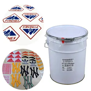 Supplier manufactures liquid silicone textile ink for clothing T-shirt trademark mold transfer printing/screen printing