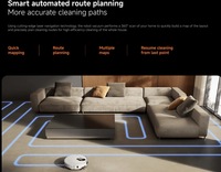Robot aspirateur intelligent Xiaomi 5 Pro 2026 avec radar rétractable et base de lavage à l'eau chaude 23000Pa