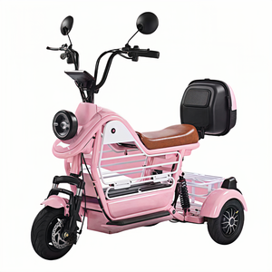 HIGYM-Bicicleta eléctrica compacta con batería de litio, <span class=keywords><strong>triciclo</strong></span> eléctrico plegable con estilo <span class=keywords><strong>para</strong></span> niños y mujeres adultas - Product Image 3