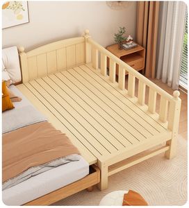 Mlo Estensione per Sponda Letto in Legno Massello per Letto Singolo/Letto Affiancabile, Utilizzabile per <span class=keywords><strong>Lettino</strong></span> per <span class=keywords><strong>Bambini</strong></span> e Letto per Adulti - Design Semplice e Moderno - Product Image 6