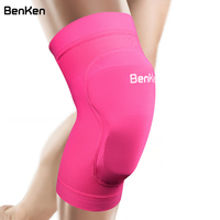 Genouillères de yoga souples personnalisées pour la gymnastique et le volley-ball, genouillères de sécurité pour femmes