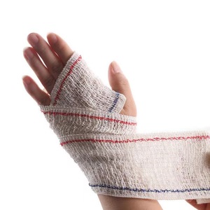 Bandage élastique de la Croix-Rouge 59 pouces, pansement auto-adhésif pour plaies, utilisation en formation aux premiers secours - Product Image 1