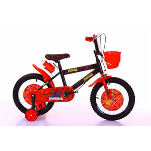 Nouveaux vélos en acier pour enfants - 12 <span class=keywords><strong>pouces</strong></span>/<span class=keywords><strong>14</strong></span> <span class=keywords><strong>pouces</strong></span>/16 <span class=keywords><strong>pouces</strong></span> - Modèles pour garçons et filles avec roues d'apprentissage et panier en plastique - Pour les enfants de 3 à 12 ans - Product Image 1