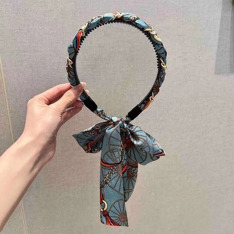 Bandeau ruban bleu