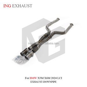 <span class=keywords><strong>Tubo</strong></span> Medio <span class=keywords><strong>de</strong></span> Alto Rendimiento ING para BMW X5M/X6M F95/F96 LCI 2020-2023 4.4T S63 V8 Sistema <span class=keywords><strong>de</strong></span> Tubos <span class=keywords><strong>de</strong></span> <span class=keywords><strong>Escape</strong></span> para <span class=keywords><strong>Auto</strong></span> Tuning - Product Image 2