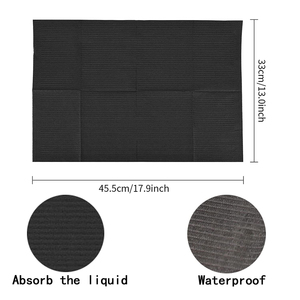 125 pièces poste de travail de tatouage <span class=keywords><strong>tampon</strong></span> propre pour ongles coloré étanche table de tatouage couvre bavoirs dentaires accessoires de tatouage - Product Image 2