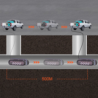 Caméra d'inspection de trous de voie à angle variable robot AVA-P6 machine robotique de débouchage de tuyau avec une profondeur maximale de 30m sous l'eau