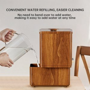ISolfan Fire Lamp Commercial Essential <strong>Oils</strong> Evaporative Armoa Portable <strong>Mini</strong> Air <strong>Diffuser</strong> Humidifier for Large Home and Bedroom - Product Image 3