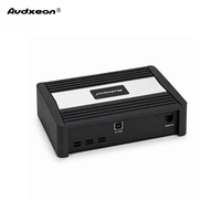 Amplificador de Audio para Automóvil Clase D de 4 Entradas y 8 Salidas, Amplificador de Potencia de Audio Profesional DSP con Entrada de Alto Nivel y Salida RCA