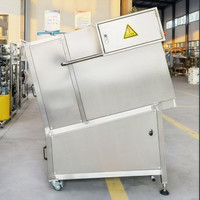 Nouvelle machine à laver électrique 200L en acier inoxydable 304 et plastique, à fût unique, pour le nettoyage à l'eau chaude de grands fûts chimiques