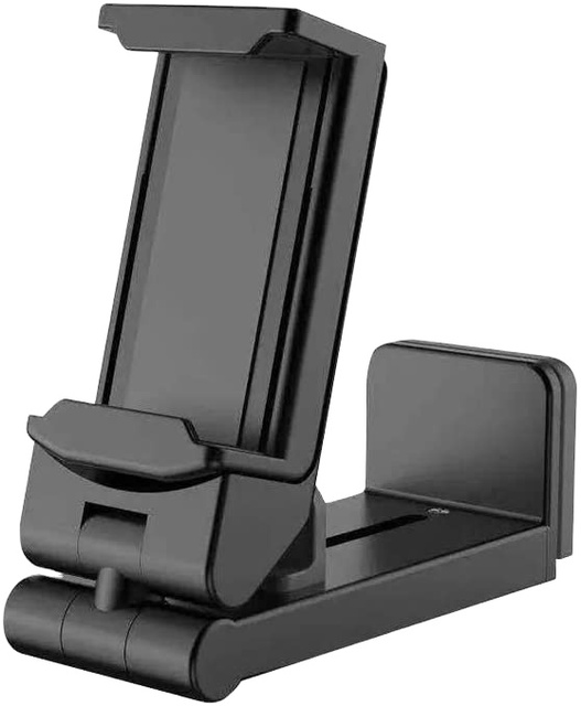 2026 Adjustable Travel Stand Desk Rotatable Selfie Holding Lazy Bracket Universal in Flight Airplane Phone Holder Clamp Foldable