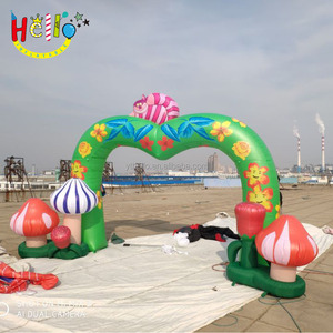 Parc D'attractions décoration Gonflable Arche D'entrée Gonflable Champignon Arc Fleur Gonflable d'arche - Product Image 5