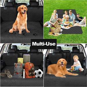Protector de Maletero para Mascotas de Lujo 100% Impermeable para SUV, Cubierta Protectora para Asientos de Coche para Perros, Protector de Seguridad para Mascotas - Product Image 6