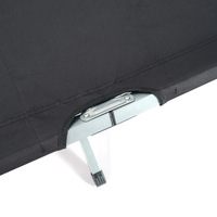 Lit de camp pliable de camping, nouveau design, portable, robuste, avec sac de rangement