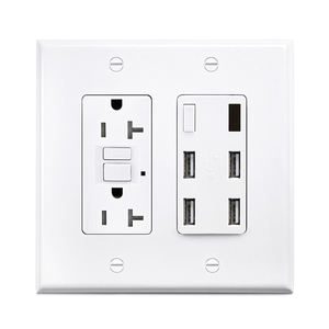 Prises murales et interrupteurs électriques US standard ETL certifiés OEM ODM, combinables librement, avec <span class=keywords><strong>prise</strong></span> <span class=keywords><strong>HDMI</strong></span>, TV, téléphone, 20A/15A, <span class=keywords><strong>prise</strong></span> US - Product Image 5