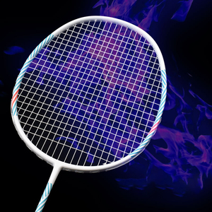 Raket badminton karbon ringan, raket badminton karbon penuh modulus tinggi - Product Image 1