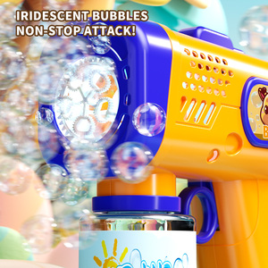Jouets à bulles électriques automatiques personnalisés unisexes pour fêtes en plein air, machine à bulles pour l'été, jouet amusant pour enfants - Product Image 4