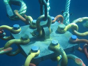 Chaîne d'ancre pour bouée et plaque triangulaire marine KJML, chaîne de câble d'ancre, chaîne d'amarrage, chaîne triangulaire marine KJML, chaîne d'ancre KJML C - Product Image 2