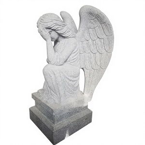 Stèles funéraires sculptés et monuments sculptés - Design américain traditionnel pour les cimetières - Product Image 2