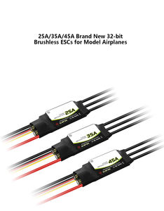 Mantis 45A G2 6S SBEC Brushless ESC 55A Burst XT60 CW CCW pour avion modèle RC à aile fixe à hélices cannelées - Product Image 6