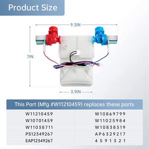 Válvula <span class=keywords><strong>de</strong></span> entrada <span class=keywords><strong>de</strong></span> agua <span class=keywords><strong>de</strong></span> repuesto para <span class=keywords><strong>lavadora</strong></span>, piezas <span class=keywords><strong>de</strong></span> <span class=keywords><strong>lavadora</strong></span> W11210459 AP6329217 W10838319 <span class=keywords><strong>Whirlpool</strong></span> Ken-more - Product Image 2