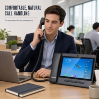V660P SIP Video IP Telefon 10.1 İnç Renkli Ekran H264 Kamera Görüntülü Kapı İnterkomu Uzaktan Kilit Açma IP PBX Softswitch IMS