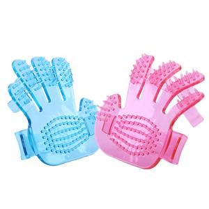 Brosse de bain à cinq doigts en gros du fabricant, outil de toilettage en plastique pour chat et chien, animaux de compagnie, caractéristique stockée - Product Image 6