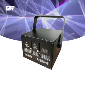 Giai đoạn thiết bị chiếu sáng <span class=keywords><strong>10</strong></span> Wát <span class=keywords><strong>Laser</strong></span> ilda 3D hoạt hình <span class=keywords><strong>10</strong></span> Watt RGB đầy đủ màu sắc chiếu <span class=keywords><strong>laser</strong></span> cho buổi hòa nhạc Đảng Disco - Product Image 1