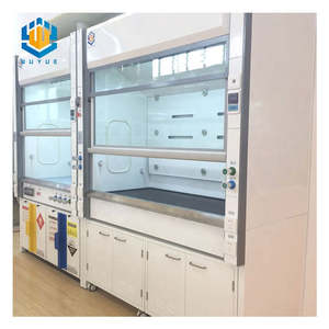 ตู้ควันเหล็กสำหรับห้องแล็บอุปกรณ์ในห้องปฏิบัติการเครื่องดูดควันสำหรับควันไอเสียเชิงเคมีออกแบบได้ตามต้องการ - Product Image 1