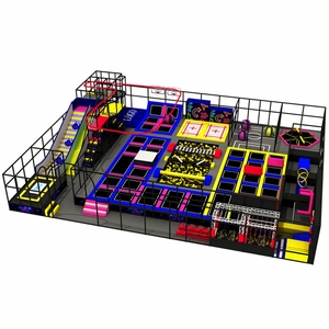 Parques de Trampolín Personalizados, Trampolín Interior con Foso de Espuma, Circuito Ninja, Equipamiento para Parques de Trampolín para Adultos y Niños - Product Image 3