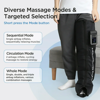 Bottes de massage à compression d'air sans fil pour la récupération sportive rapide et la circulation sanguine