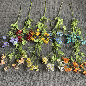Usine de fleurs artificielles Meiyu Craft, chrysanthèmes, marguerites, 30cm-100cm, décoration de mariage, décoration de la maison, accessoires de photographie - Product Image 3