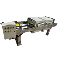 SS304 Materiaal Frame Polypropyleen Filterplaat Frame Filterpers, gebruikt voor de verwerking van bier, fruitwijn en eetbare olie