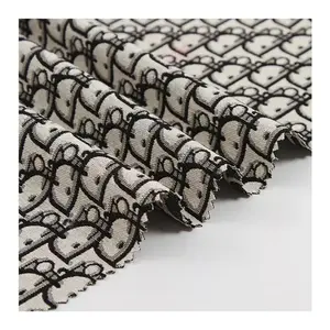 graffiti jacquard fabric for dress fashion palace style jacquard fabric 3D pattern jacquard