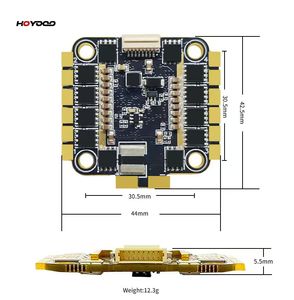Contrôleur de vitesse électronique HOYOOO 80A 4 en 1 haute performance pour <span class=keywords><strong>drone</strong></span> FPV, vente en gros directe d'usine, pièces multirotor RC - Product Image 3