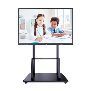 จอสัมผัสขนาด 86 นิ้ว 20 จุดสัมผัส อุปกรณ์การศึกษา กระดานไวท์บอร์ดแบบอินเทอร์แอคทีฟ สมาร์ทบอร์ดสำหรับโรงเรียน - Product Image 2