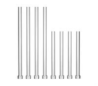 Perno Expulsor Recto 65Mn DIN 1530, Componente de Molde, Diámetro 14/15/16mm, Rectificado CNC para Molde de Inyección de Plástico