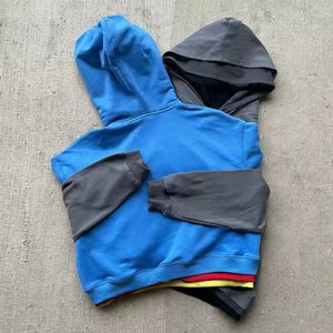 OEM Tùy Chỉnh 100% Bông Nặng Áo Thun Mui Xe Ba Lớp Nhiều Màu Hoodie Cắt Ba Lớp Hoodies Cho Nam Giới - Product Image 2